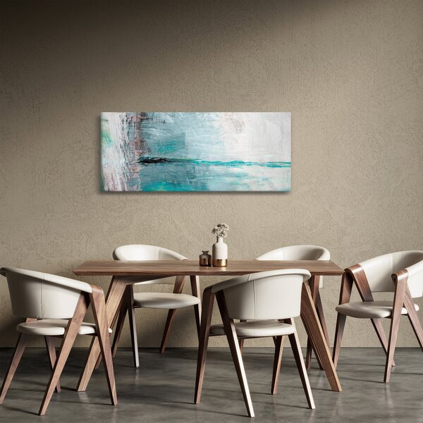 Tablou - pictură abstractă în ulei (120x50 cm)