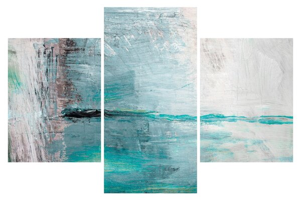 Tablou - pictură abstractă în ulei (90x60 cm)