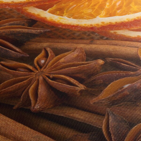 Tablou - Condimente parfumate (cu ceas) (90x30 cm)