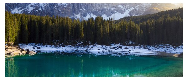 Tablou - Lacul Karersee (120x50 cm)