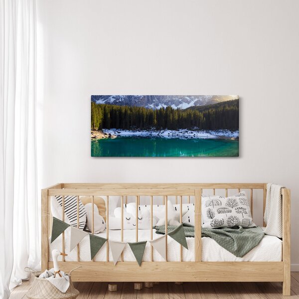 Tablou - Lacul Karersee (120x50 cm)