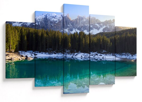 Tablou - Lacul Karersee (150x105 cm)