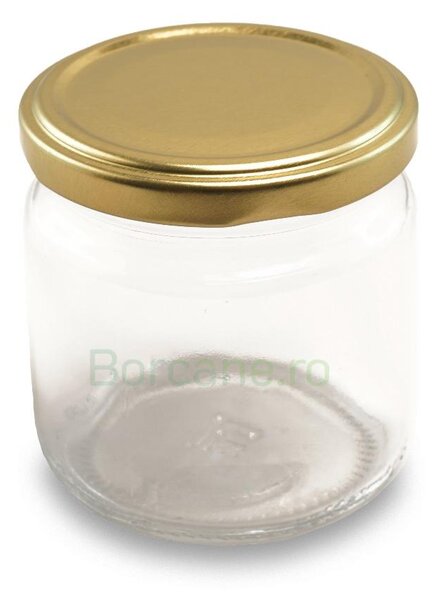 Borcan 200 ml honey to 66 mm