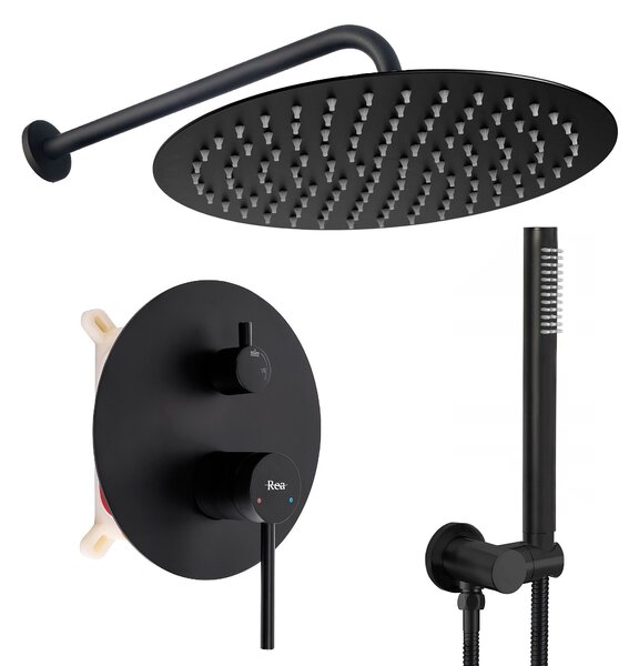 Set de dus incastrat Rea Foss Clif Black + BOX