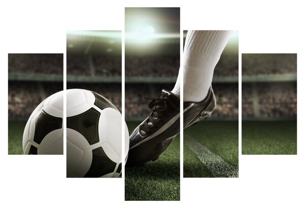 Tablou - Minge de fotbal (150x105 cm)