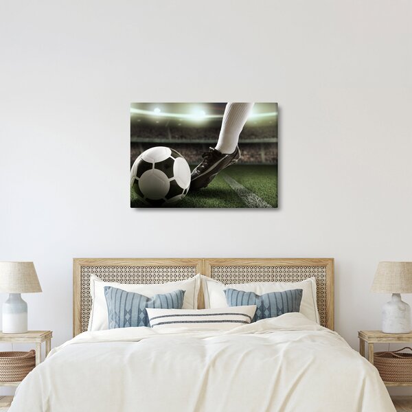 Tablou - Minge de fotbal (70x50 cm)