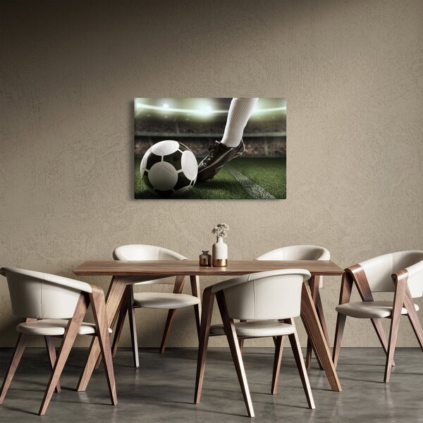 Tablou - Minge de fotbal (90x60 cm)