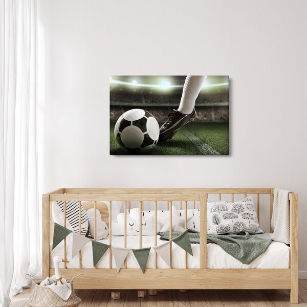 Tablou - Minge de fotbal (90x60 cm)