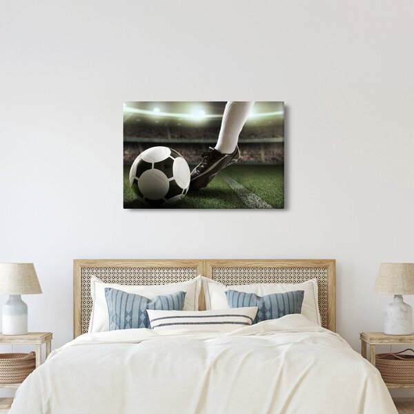 Tablou - Minge de fotbal (90x60 cm)