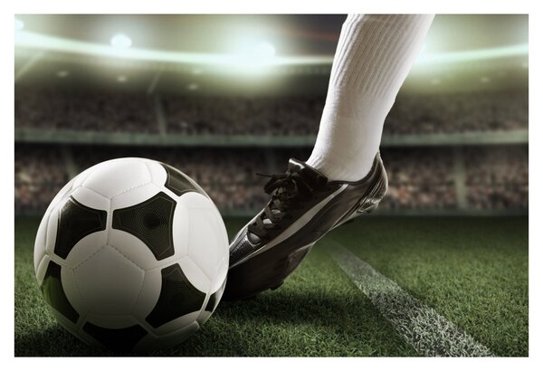 Tablou - Minge de fotbal (90x60 cm)