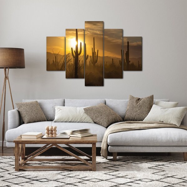 Tablou - Cactuși Saguaro (150x105 cm)