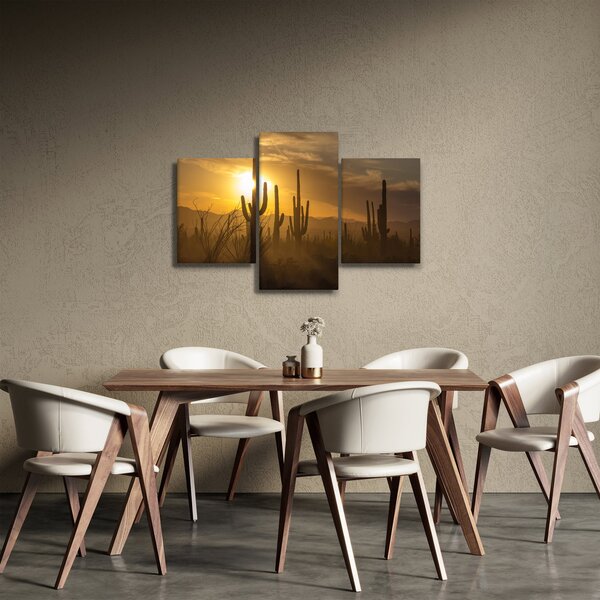 Tablou - Cactuși Saguaro (90x60 cm)