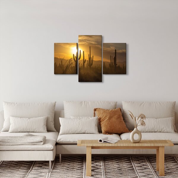 Tablou - Cactuși Saguaro (90x60 cm)