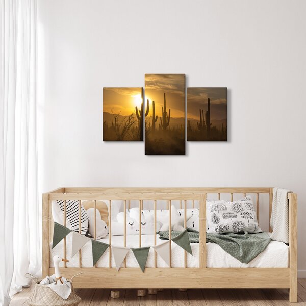 Tablou - Cactuși Saguaro (90x60 cm)