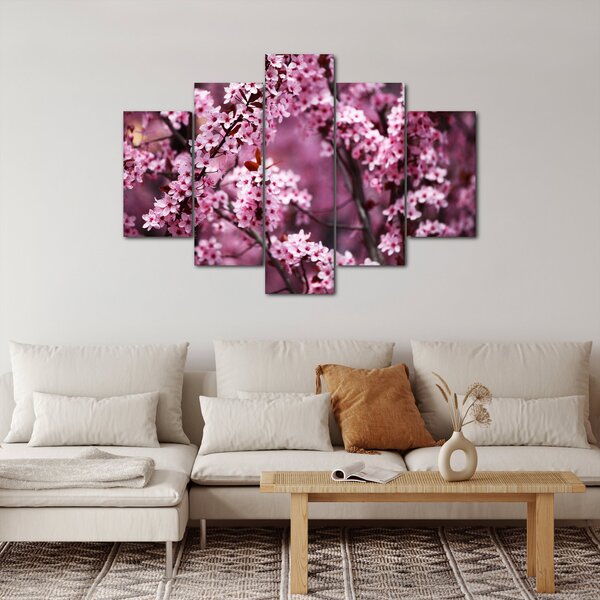 Tablou - Sakura roz (150x105 cm)