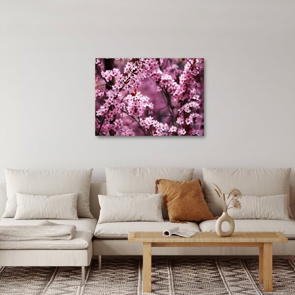 Tablou - Sakura roz (70x50 cm)