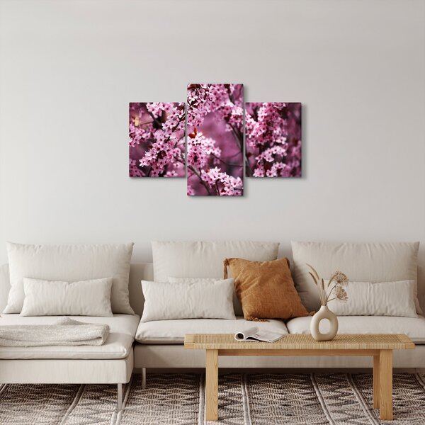 Tablou - Sakura roz (90x60 cm)