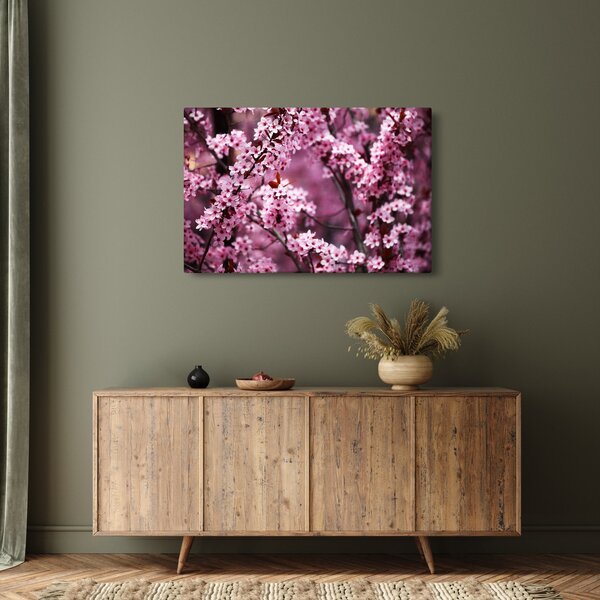 Tablou - Sakura roz (90x60 cm)