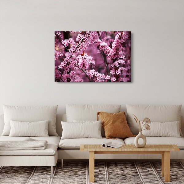 Tablou - Sakura roz (90x60 cm)