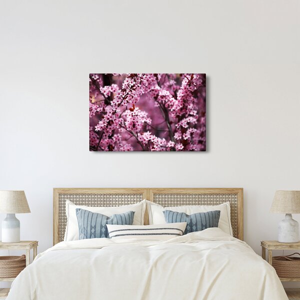Tablou - Sakura roz (90x60 cm)