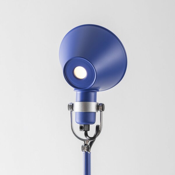 Artemide Lampa de masă Tolomeo Micro, albastră, Albastru, Studiu / Birou, Metal, Design