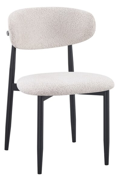 Scaun Bucatarie/ Dining Felicio Boucle Crem