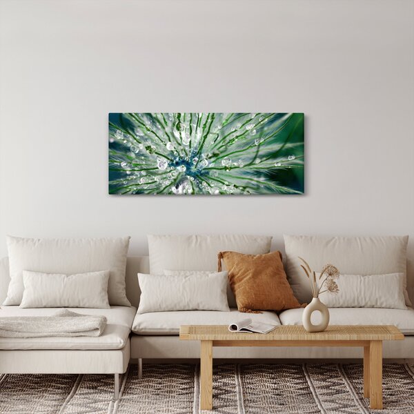 Tablou - Imagine macro a unei flori (120x50 cm)