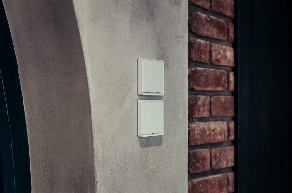 Întrerupător cu 2 butoane SMART 1xCR2430 Zigbee 3.0 Tuya Immax NEO 07507L