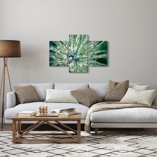 Tablou - Imagine macro a unei flori (90x60 cm)