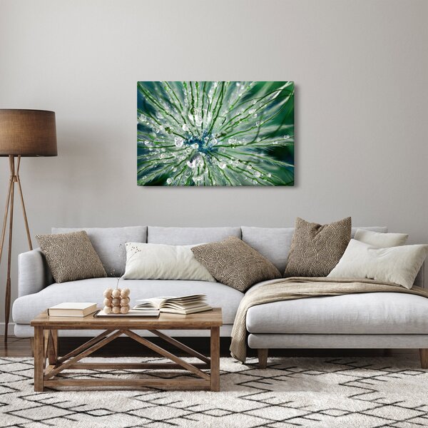 Tablou - Imagine macro a unei flori (90x60 cm)