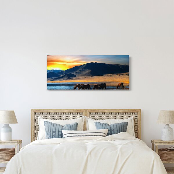 Tablou - Alimentarea cu energie electrică (120x50 cm)