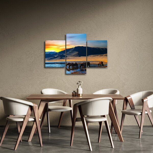 Tablou - Alimentarea cu energie electrică (90x60 cm)