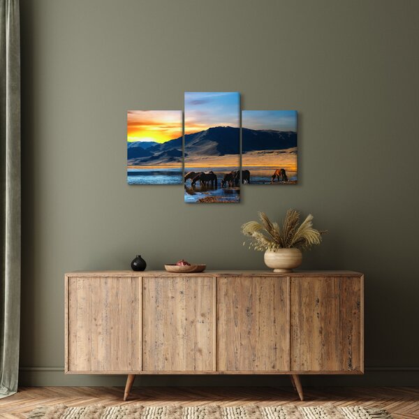 Tablou - Alimentarea cu energie electrică (90x60 cm)