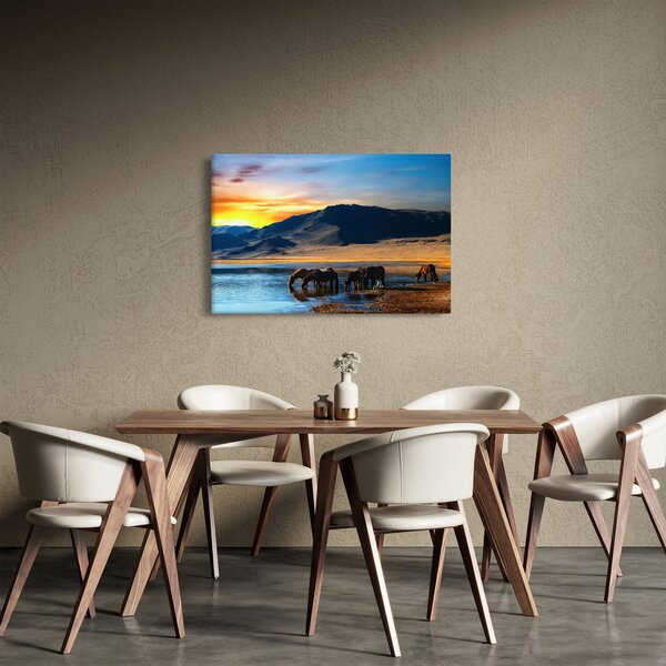 Tablou - Alimentarea cu energie electrică (90x60 cm)