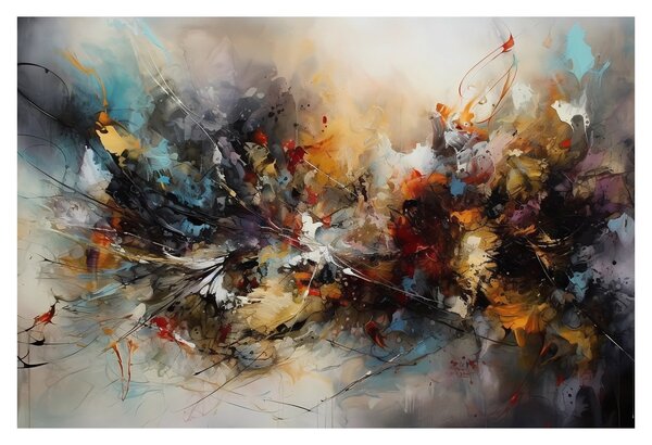 Tablou - Grafică abstractă (90x60 cm)