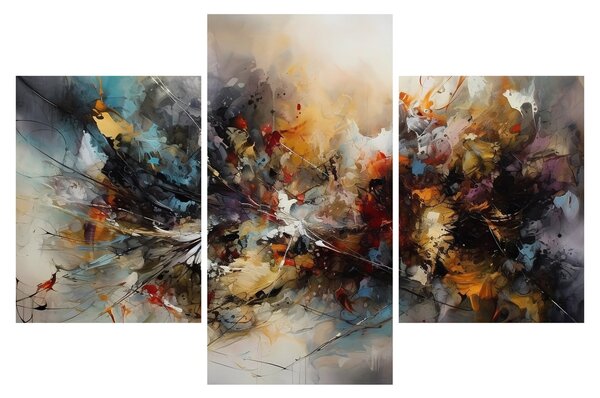 Tablou - Grafică abstractă (90x60 cm)