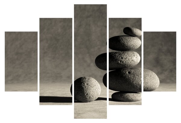 Tablou - Pietre gri (150x105 cm)