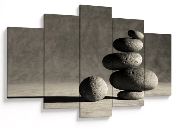 Tablou - Pietre gri (150x105 cm)