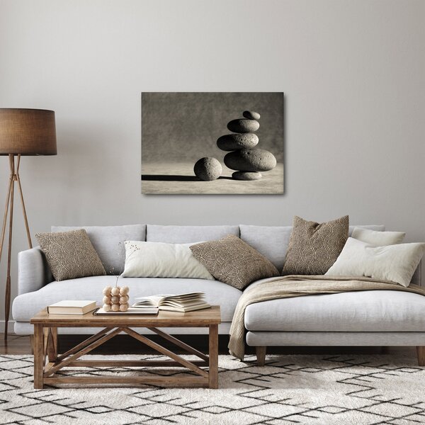 Tablou - Pietre gri (70x50 cm)