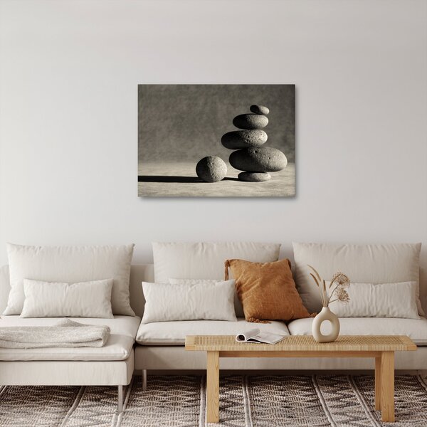 Tablou - Pietre gri (70x50 cm)