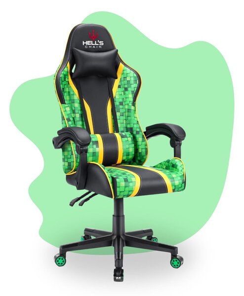 Scaun gaming pentru copii HC - 1005 HERO Minecraft