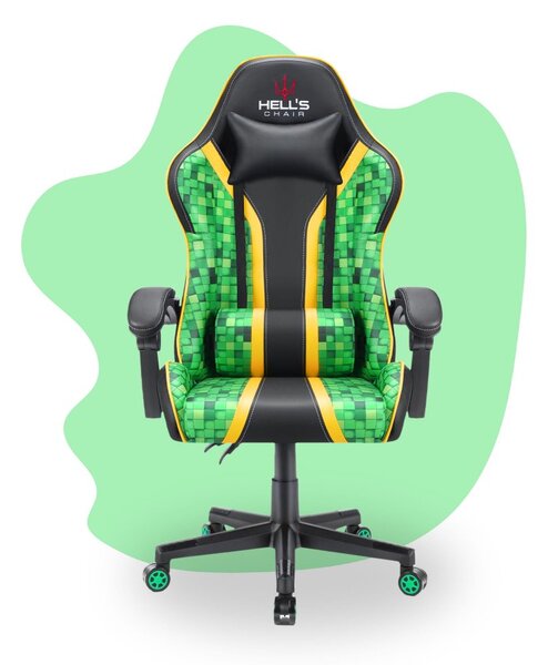 Scaun gaming pentru copii HC - 1005 HERO Minecraft