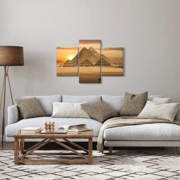 Tablou - Piramidele (90x60 cm)