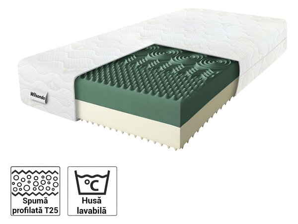 Saltea de masaj din spumă Relax 80x200x17 – husă Gold