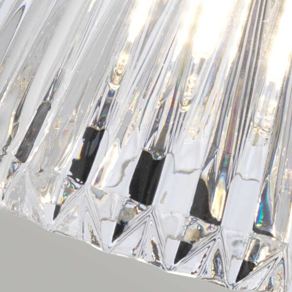 Quintiesse QN-KEYNES1-BATH-LED Lampă de perete pentru baie KEYNES, soclu 1xG9, 3W, 230V, IP44, crom lucios
