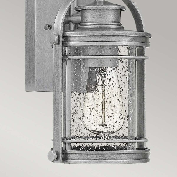 Quintiesse BOOKER S QN-BOOKER-S-IA - Aplică de perete pentru exterior, 1xE27/60W/230V IP44, crom mat