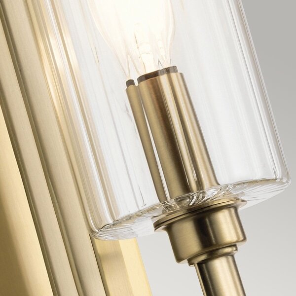 Quintiesse QN-KIMROSE1-BNB - Aplica de perete KIMROSE 1xE14/40W/230V aurie