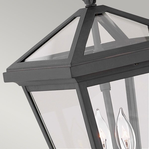 Quintiesse QN-ALFORD-PLACE2-S-MB - Aplică de perete exterioară ALFORD S 2xE14/40W/230V IP44