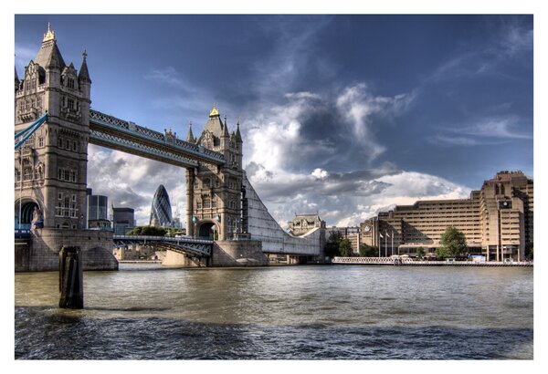 Tablou - Tower Bridge din Londra (90x60 cm)