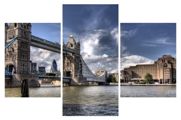 Tablou - Tower Bridge din Londra (90x60 cm)